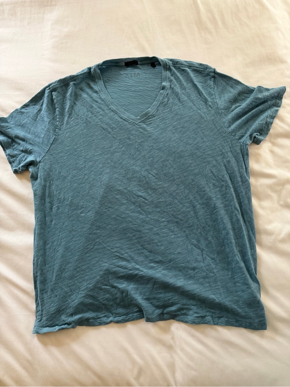 ATM Anthony Thomas Melillo Men's V-Neck Tee - Slate Blue